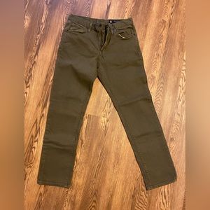 Roark Green Straight Fit Pants, Sz. 31 - In Good Condition